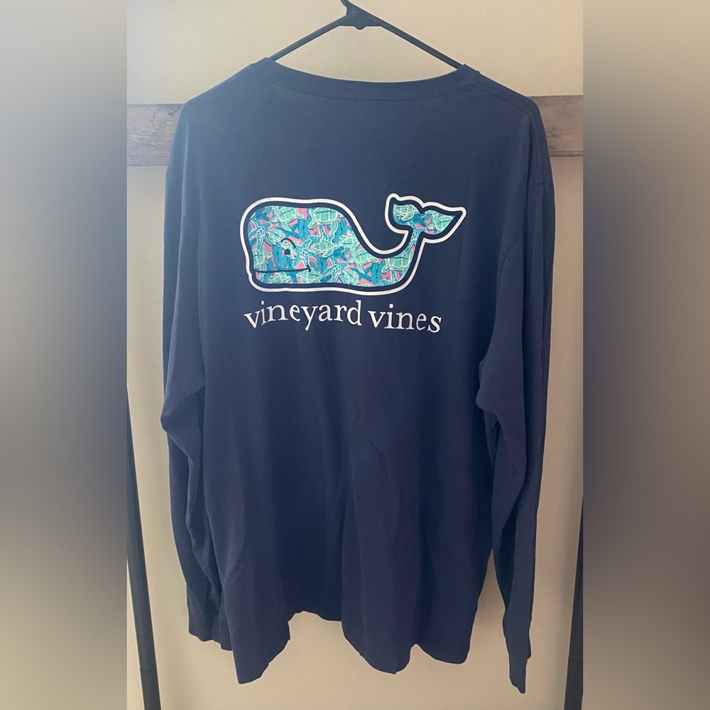 Vineyard vines mens long sleeve tee